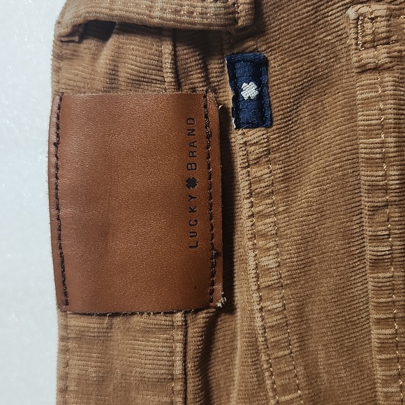 Lucky Brand Tan Corduroy Pants Size 8/29 Lolita Skinny - Picture 9 of 16